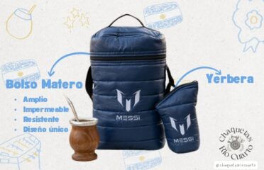 KIT MATERO: BOLSO MATERO + YERBERA + AZÚCARERA